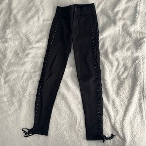 AE Lace Up High Rise Jegging 00Short